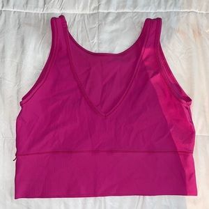 Lululemon Power Pivot Tank Sonic Pink